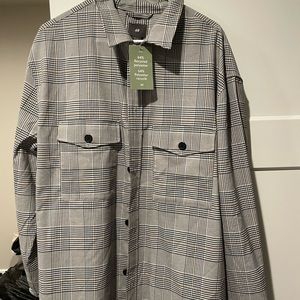 h&m button up